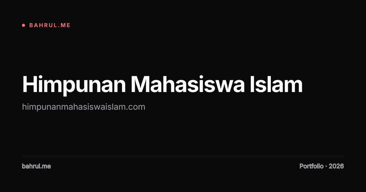 Himpunan Mahasiswa Islam