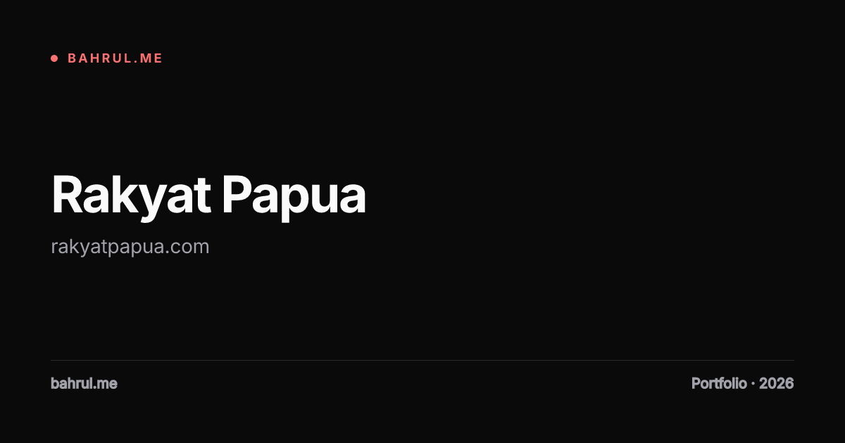 Rakyat Papua
